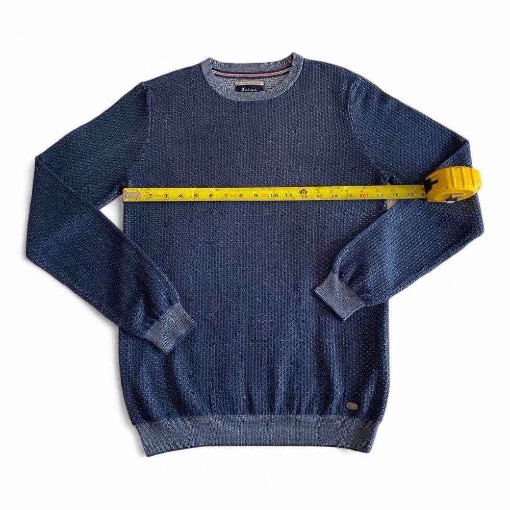 SALSA Men’s Long Sleeves Sweater High Quality Knitwear Size Small - Picture 8 of 8
